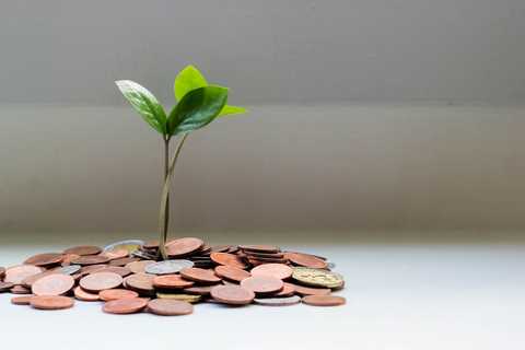 Pièces de monnaie pour illustrer le financement d'un projet